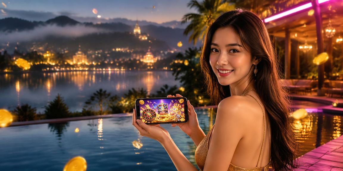 Không gian casino neon về đêm tại Đà Lạt – ứng dụng k55 hoạt động mượt mà trong mọi điều kiện