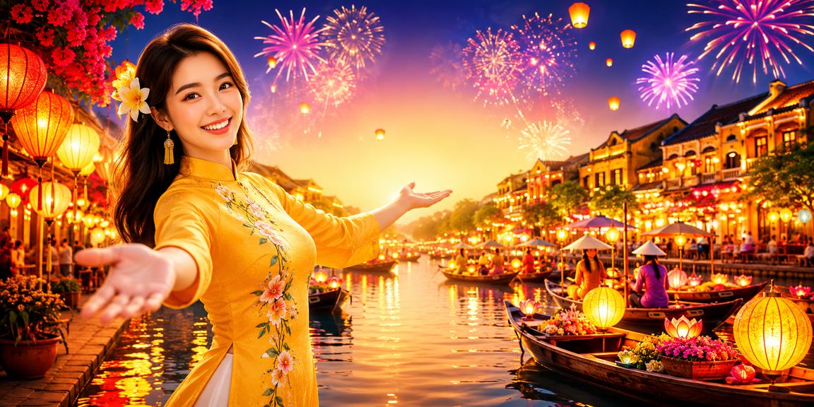 Phố đèn lồng Hội An về đêm – không khí lễ hội và giải trí trực tuyến tại Việt Nam