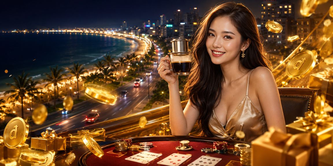 Người dùng Phan Thiết thưởng thức cà phê và trải nghiệm Baccarat trực tuyến mức cao