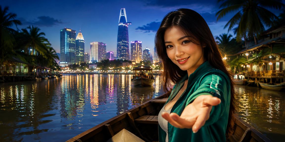 Không gian sôi động của casino và cá cược trực tuyến mang phong cách Việt Nam